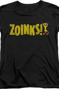 Womens Shaggy Zoinks Scooby-Doo Shirt