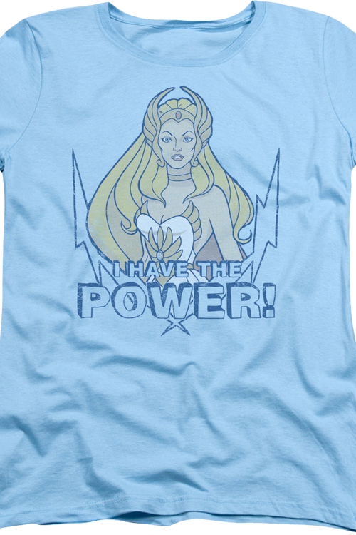 Womens She-Ra I Have the Power Masters of the Universe Shirtmain product image