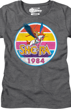 Womens She-Ra Vintage 1984 Stripes Masters of the Universe Shirt