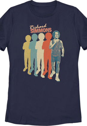 Womens Silhouettes Richard Simmons Shirt
