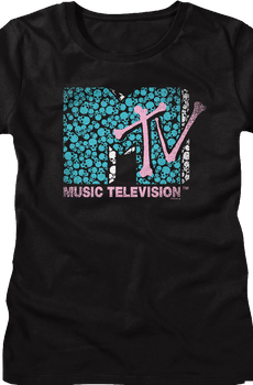 Womens Skulls Logo MTV Shirt