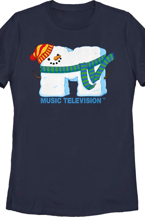 Womens Snowman Logo MTV Shirtmain product image
