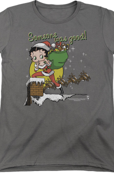 Womens Someone Was Good Betty Boop Shirt