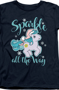 Womens Sparkle All The Way My Little Pony Shirt