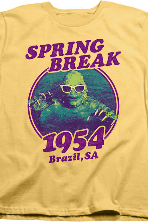 Womens Spring Break 1954 Creature From The Black Lagoon Shirtmain product image