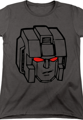 Womens Starscream Head Shot Transformers Shirt