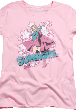 Womens Strike A Pose Supergirl Shirt