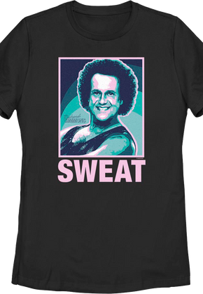 Womens Sweat Richard Simmons Shirt