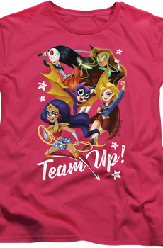 Womens Team Up DC Super Hero Girls Shirt