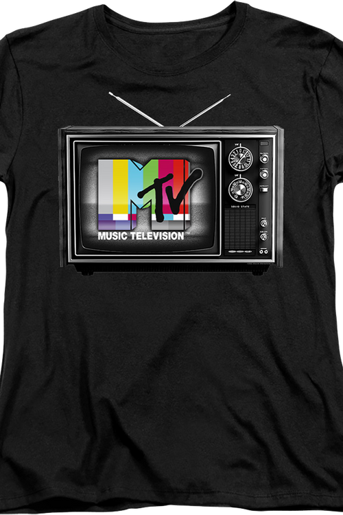 Womens Television Logo MTV Shirtmain product image