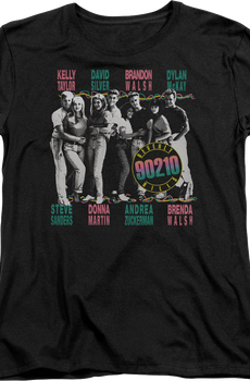 Womens The Cast Of Beverly Hills 90210 Shirt