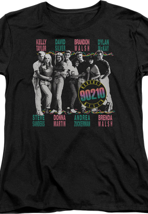 Womens The Cast Of Beverly Hills 90210 Shirt