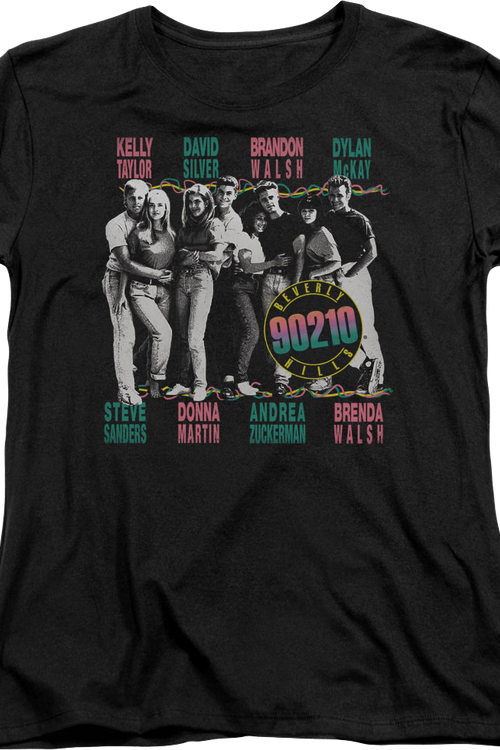 Womens The Cast Of Beverly Hills 90210 Shirtmain product image