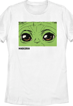 Womens The Mandalorian Child's Eyes Star Wars Shirt