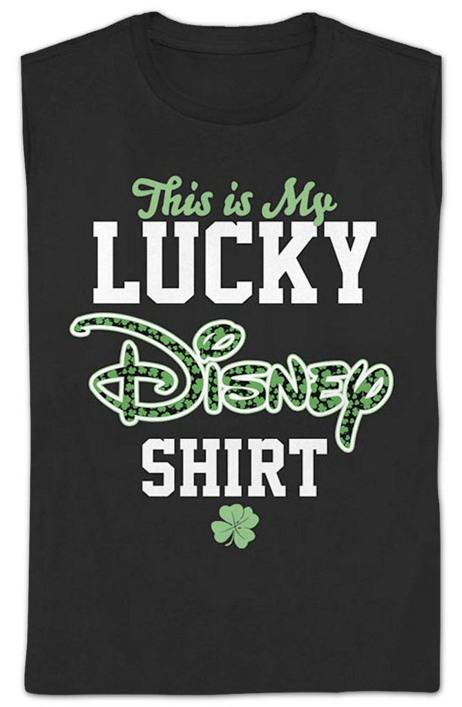 Womens This Is My Lucky Disney Shirt