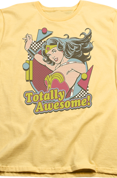 Womens Totally Awesome Wonder Woman Shirt