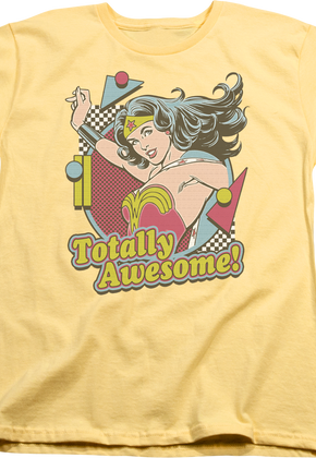 Womens Totally Awesome Wonder Woman Shirt