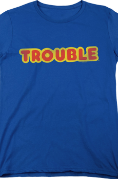 Womens Trouble Logo Hasbro Shirt