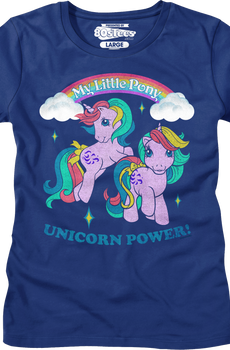 Womens Unicorn Power My Little Pony Shirt
