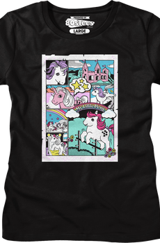 Womens Unicorn Story My Little Pony Shirt