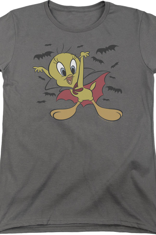 Womens Vampire Tweety Bird Looney Tunes Shirtmain product image