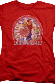 Womens Vintage Candy Land Shirt