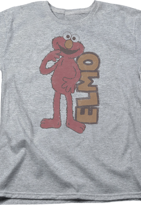 Womens Vintage Elmo Sesame Street Shirt