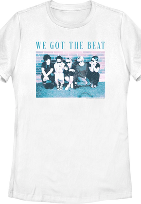 Womens We Got The Beat Group Photo Go-Go's Shirt