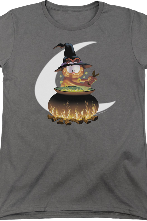 Womens Witch's Pot Garfield Shirtmain product image