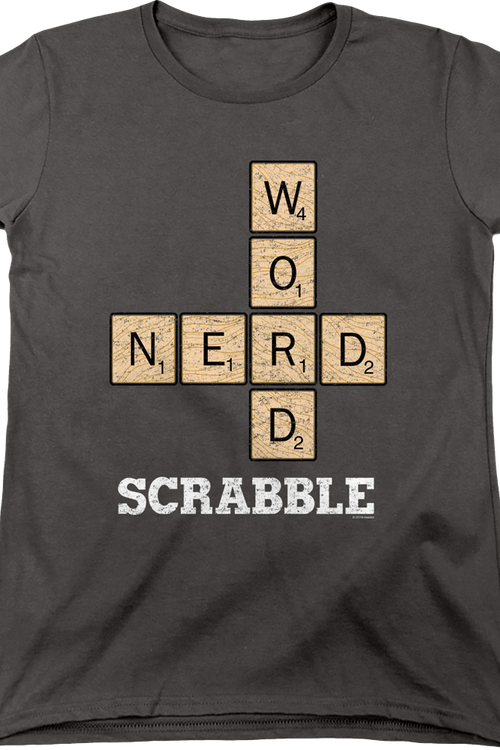 Womens Word Nerd Scrabble Shirtmain product image