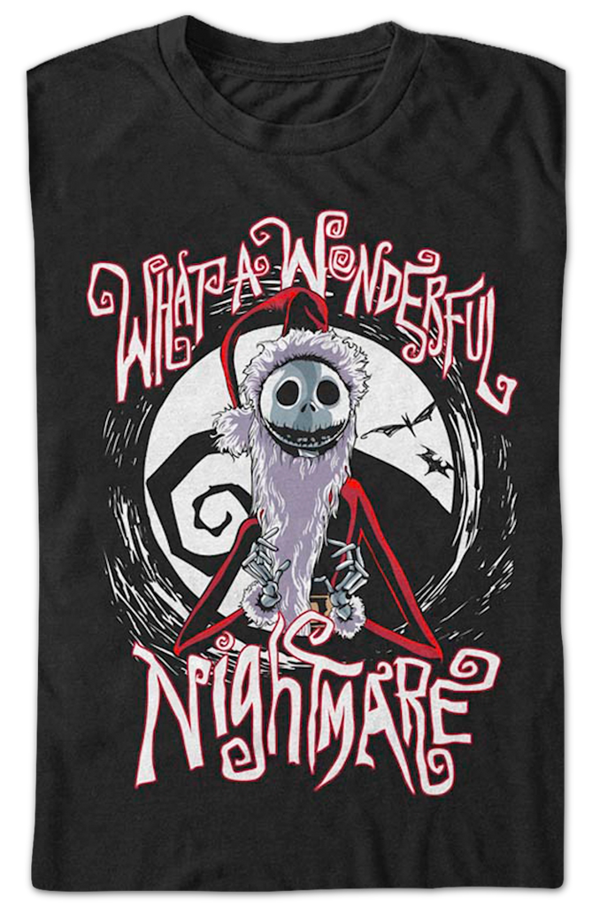 Wonderful Nightmare Before Christmas TShirt