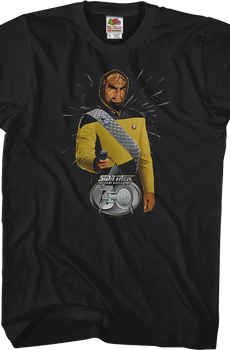 Worf 30th Anniversary Star Trek The Next Generation T-Shirt