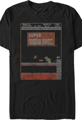 World 8-4 Super Mario Bros. T-Shirt