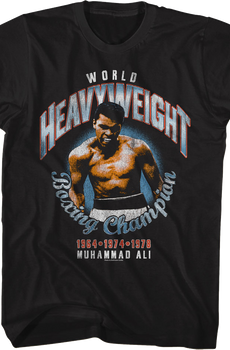World Heavyweight Boxing Champion Muhammad Ali T-Shirt