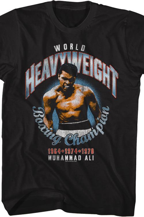 World Heavyweight Boxing Champion Muhammad Ali T-Shirtmain product image