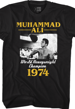 World Heavyweight Champion Muhammad Ali T-Shirt