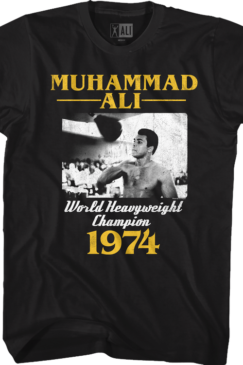 World Heavyweight Champion Muhammad Ali T-Shirtmain product image