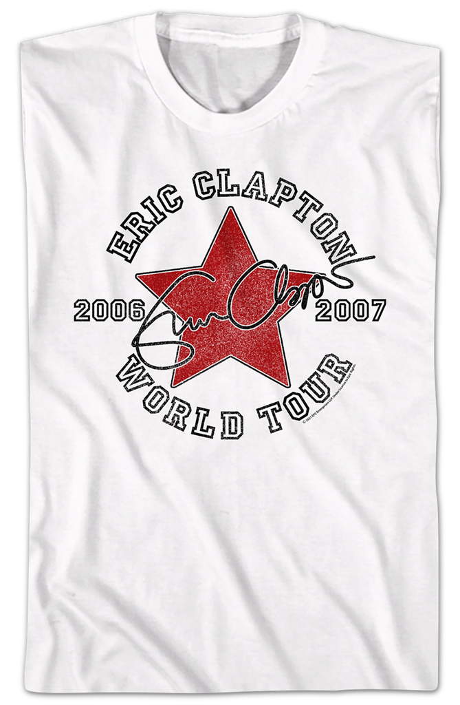 エリック・クラプトン ワールドツアー2006 Tシャツ Mサイズ エリック・クラプトン ワールドツアー2006 Tシャツ Mサイズ