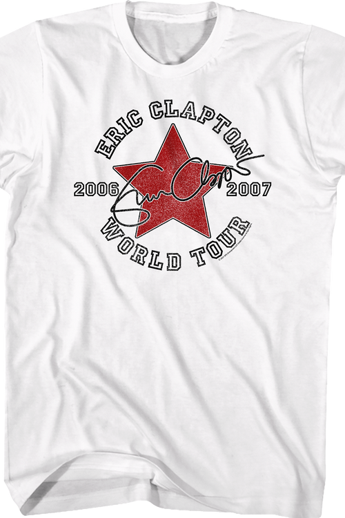 World Tour Eric Clapton T-Shirtmain product image