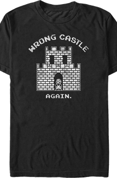 Wrong Castle Again Super Mario Bros. T-Shirt