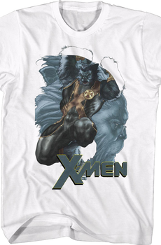 X-Men Beast Collage Marvel Comics T-Shirt