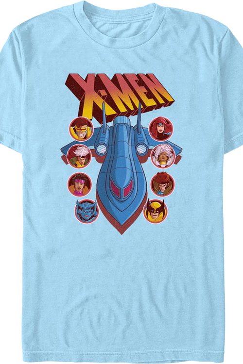 X-Men Blackbird Marvel Comics T-Shirtmain product image