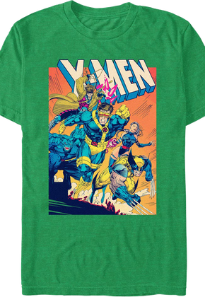 X-Men Cover Shot Marvel Comics T-Shirt