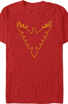 X-Men Dark Phoenix Logo Marvel Comics T-Shirt