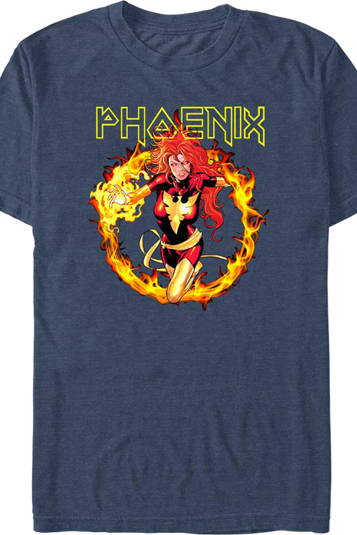 X-Men Dark Phoenix Fire Marvel Comics T-Shirtmain product image