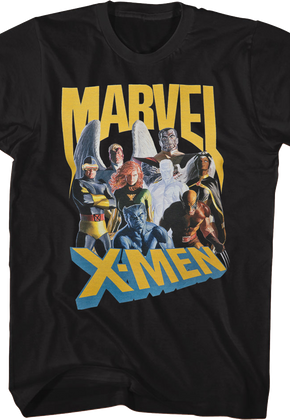 X-Men Group Photo Marvel Comics T-Shirt