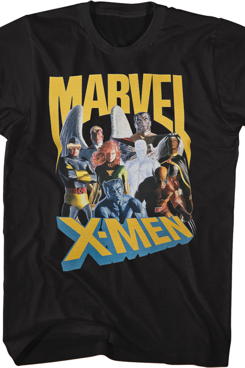 X-Men Group Photo Marvel Comics T-Shirtmain product image