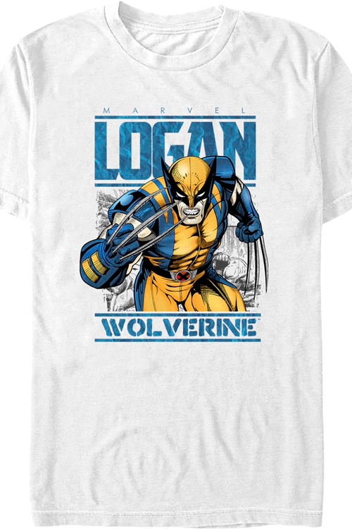 X-Men Logan Wolverine Marvel Comics T-Shirtmain product image