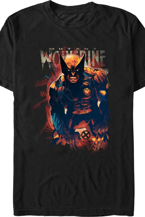 X-Men Mutant Wolverine Marvel Comics T-Shirtmain product image