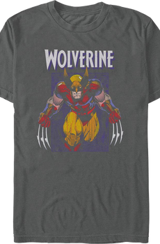 X-Men Wolverine Hero Stance Marvel Comics T-Shirt